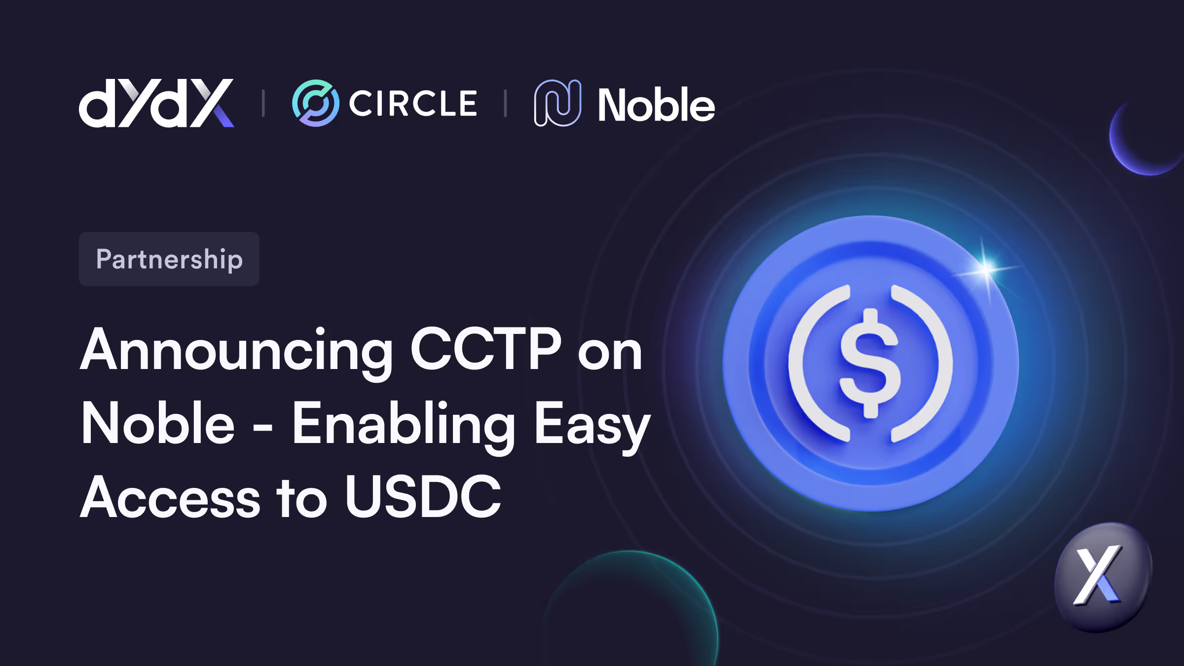 Announcing CCTP on Noble - Enabling Easy Access to USDC