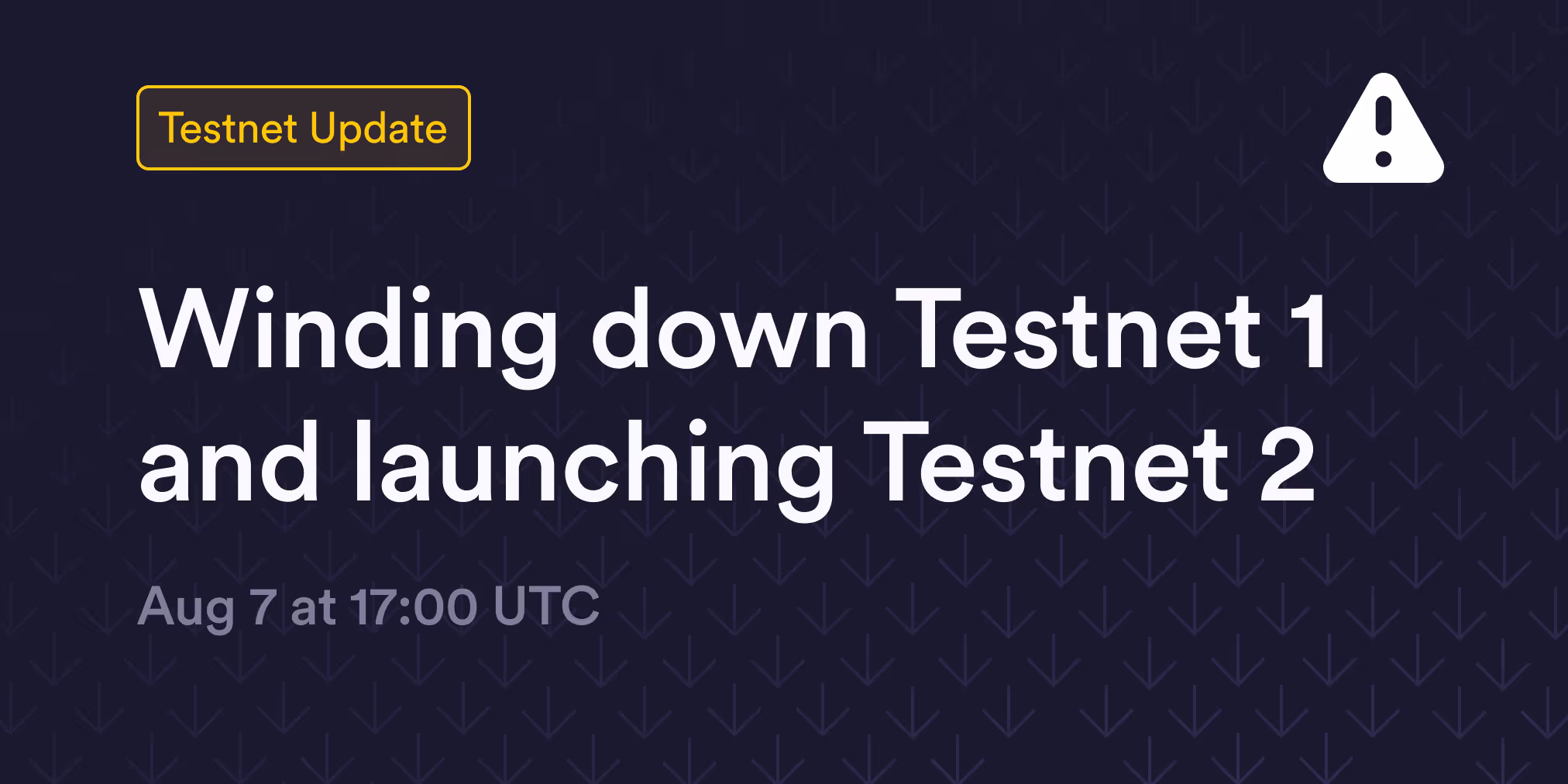 Public Testnet Update