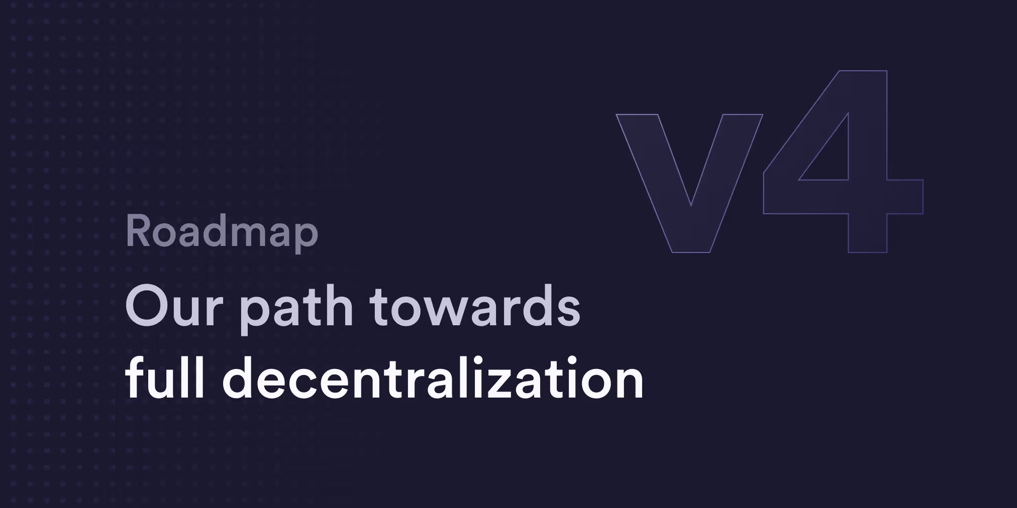 dYdX v4 - Full Decentralization